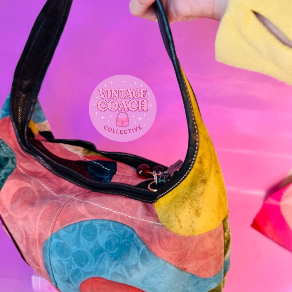 READ B4 PURCHASE-Patchwork Coach Ergo Shoulder Ba… - image 4